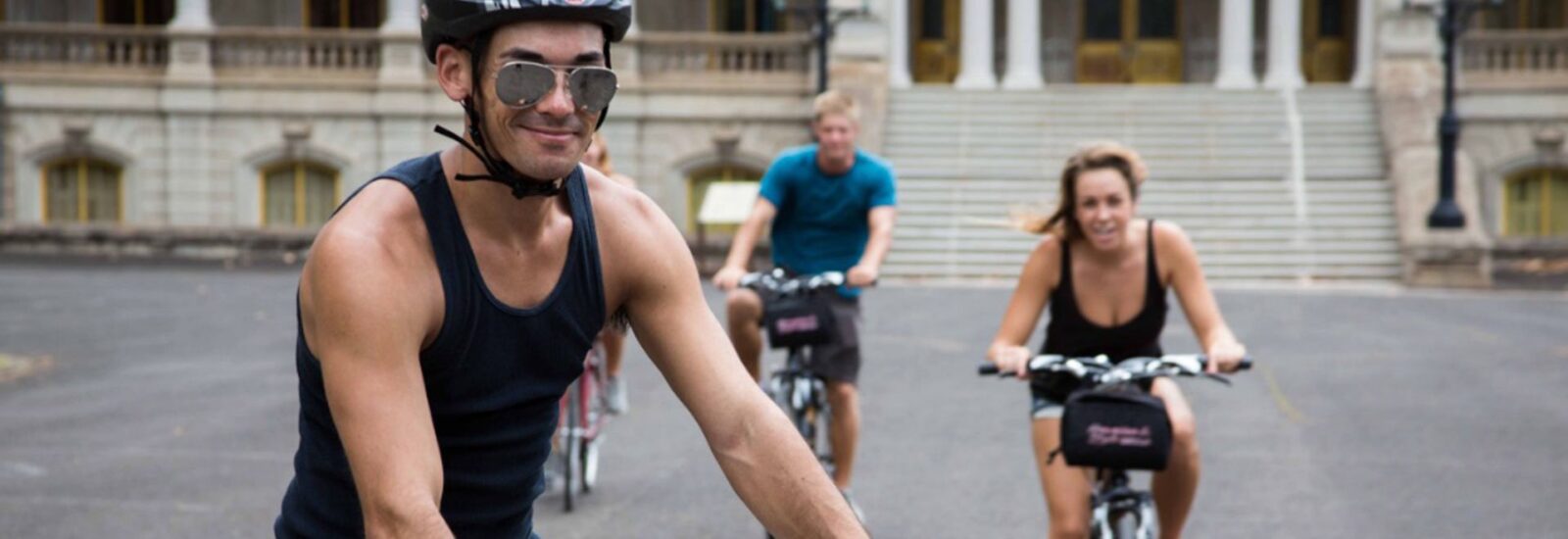 Kakaako Iolani Palace Bike Tour Route