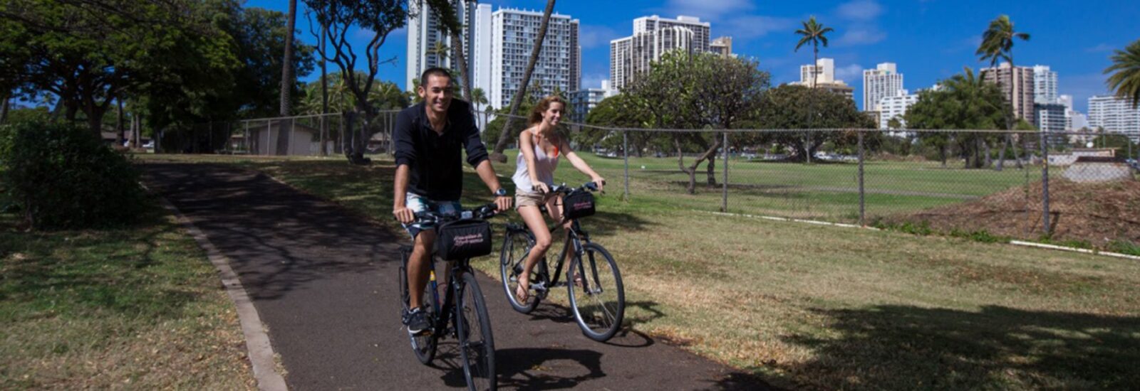 Manoa Falls Bike Hike Tour Route