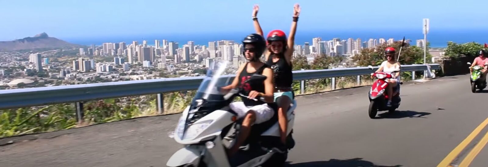 Tantalus Moped Tour Route