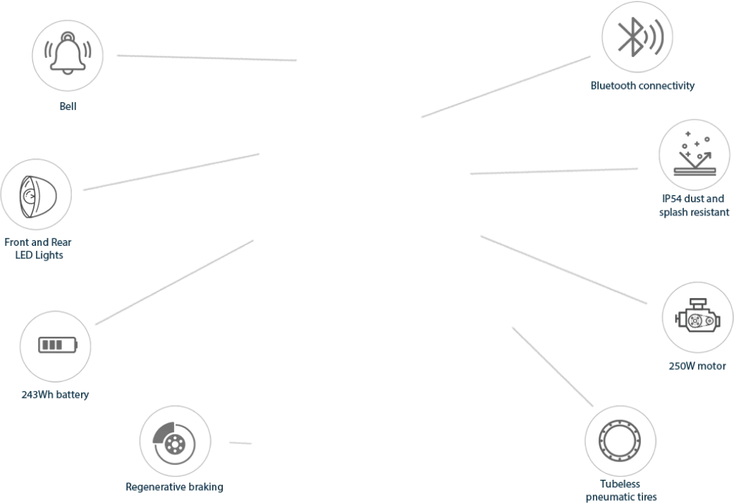 NIU KQi1 Sport Kick Scooter